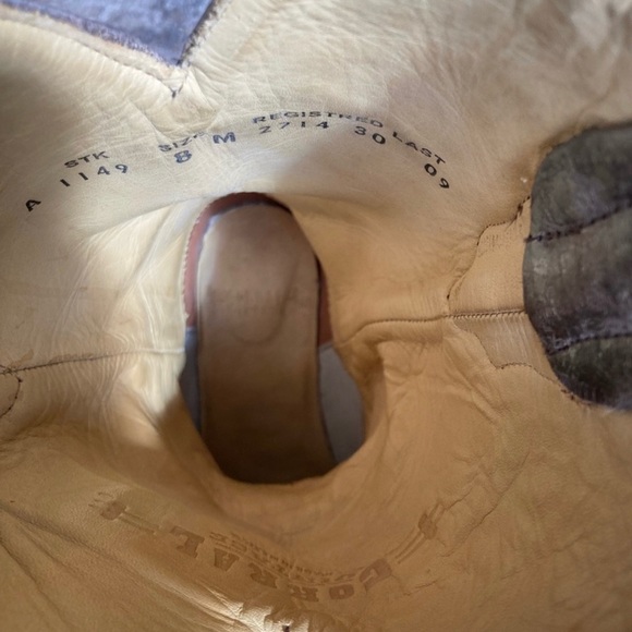 Womens Corral Vintage Turquoise Inlay & Stud Cowgirl Boots A1149 - Picture 13 of 15